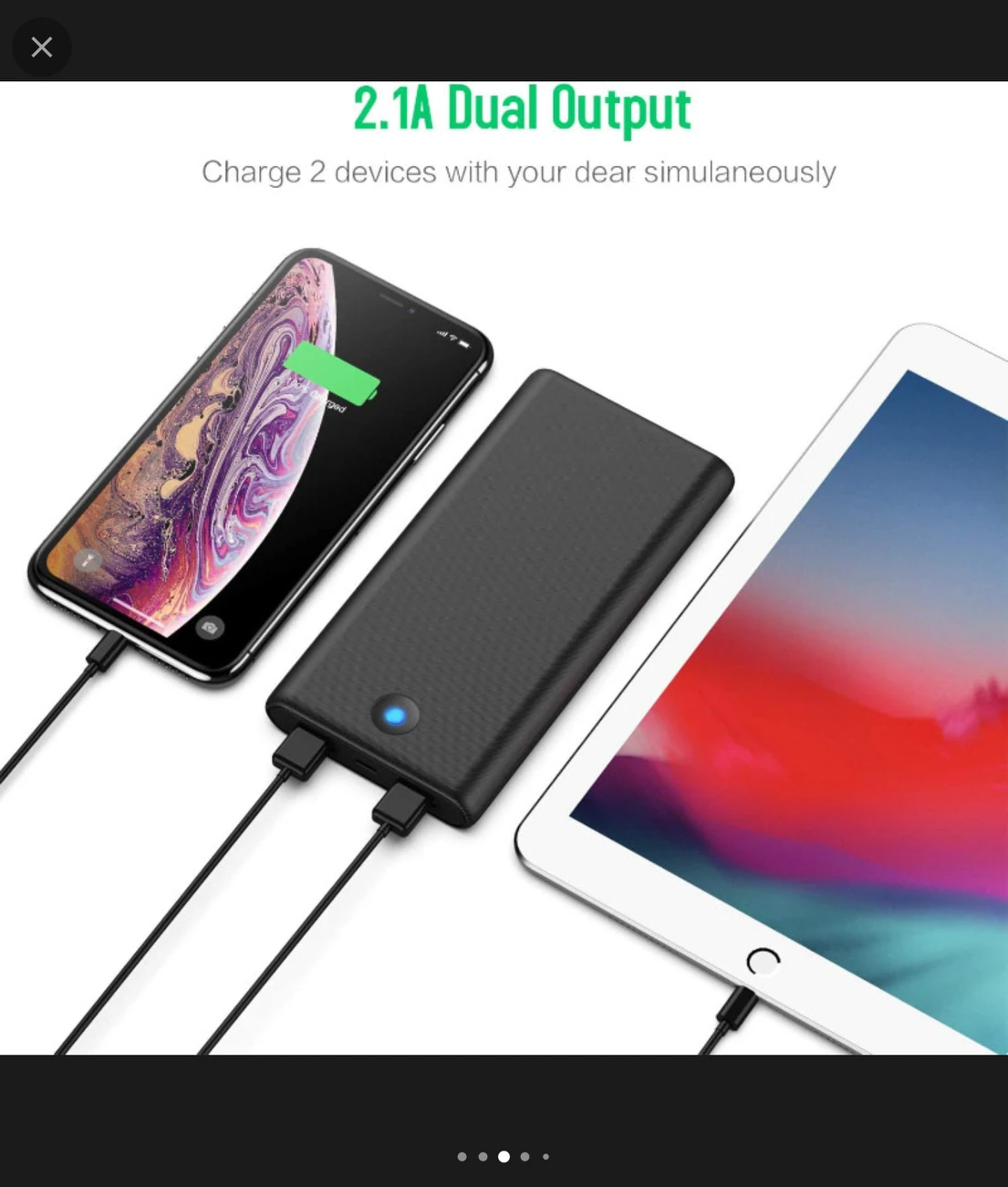 Portable Charger Power Bank 25800mah Charging External Battery - photo 3