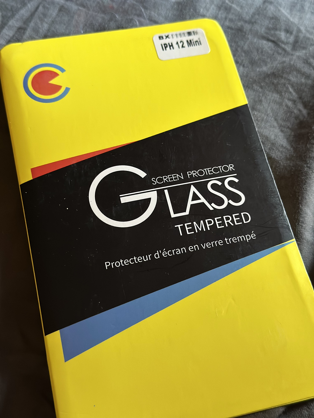 IPhone 12 mini leather case and glass screen protector image indicator(2)