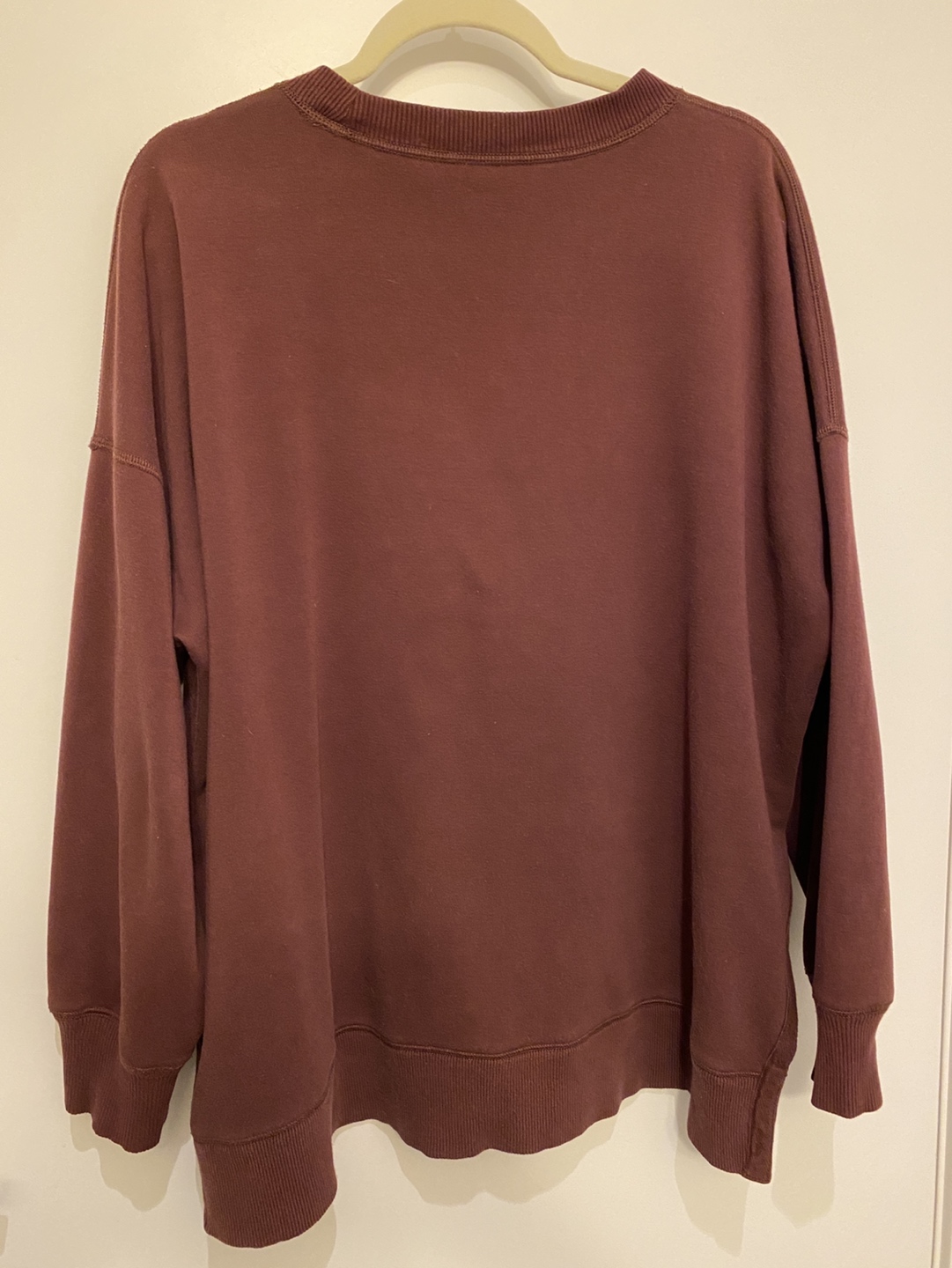 Used Aerie Oversized Crew Neck Sweater — L - photo 2