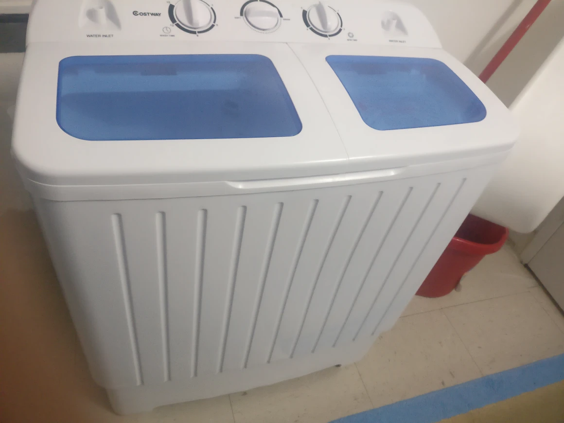 Costway portable washing machine twin tub washing machine - photo 2