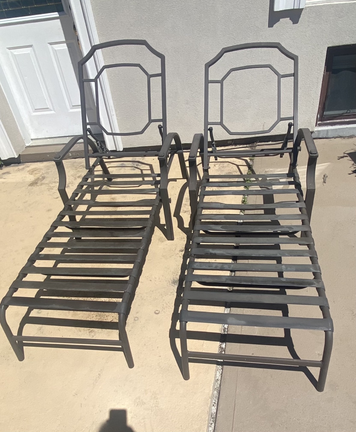 Lounge chairs metal thumbnail