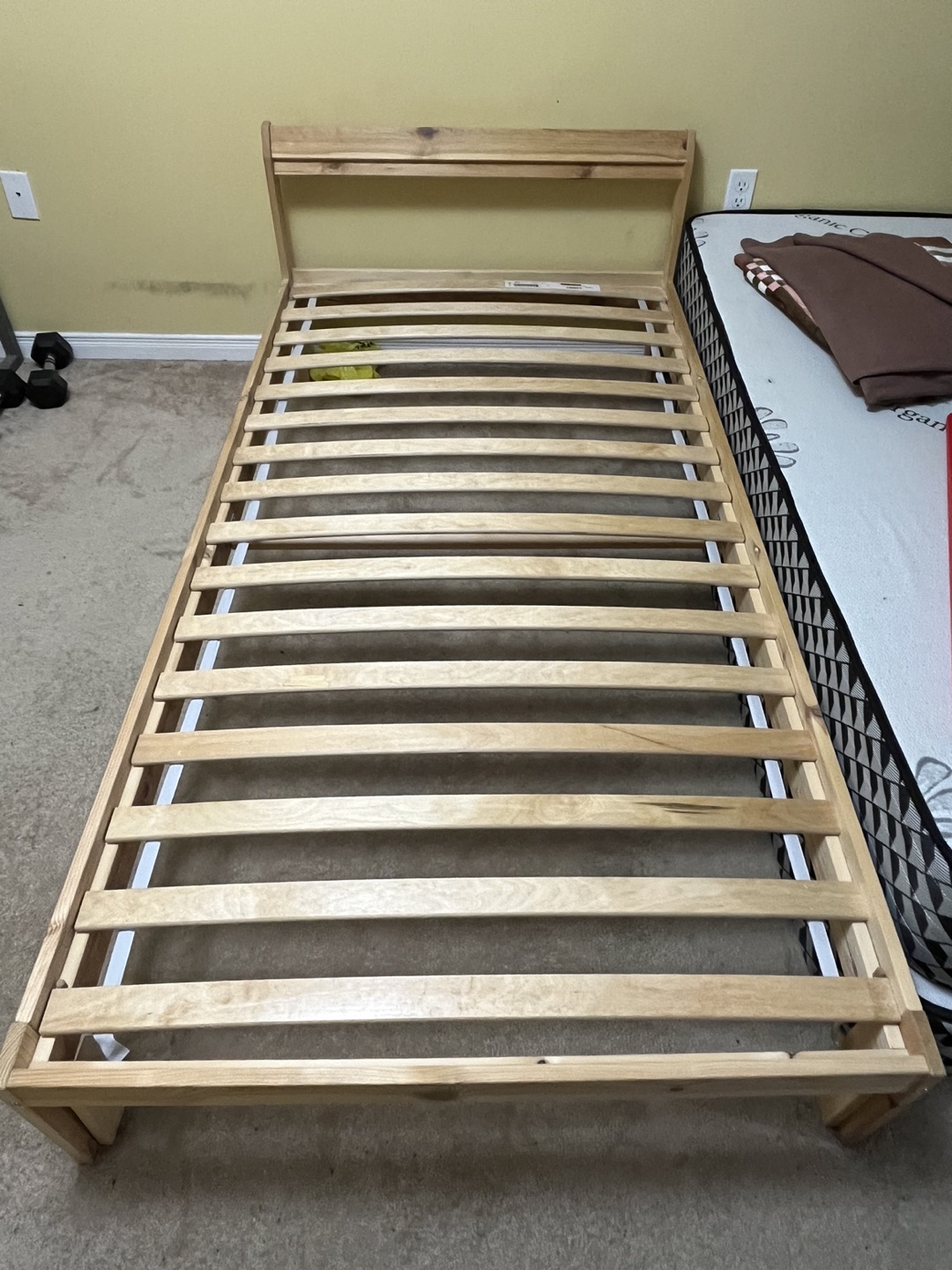 Twin bed frame thumbnail