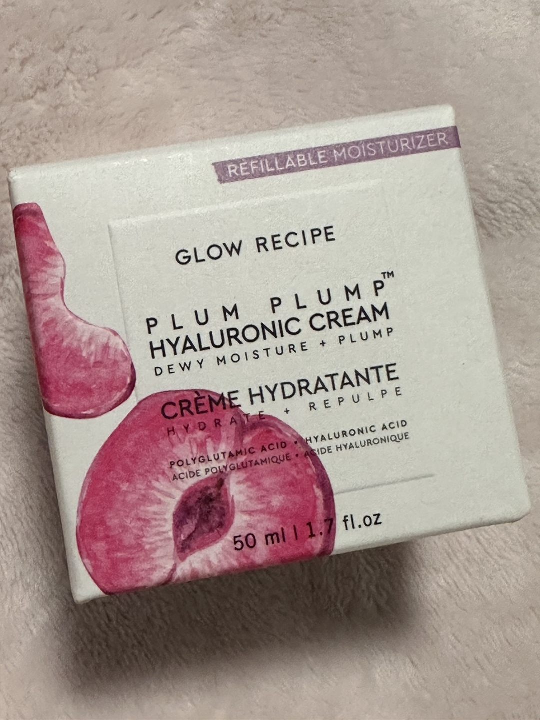 Glow Recipe plum plump hyaluronic cream thumbnail
