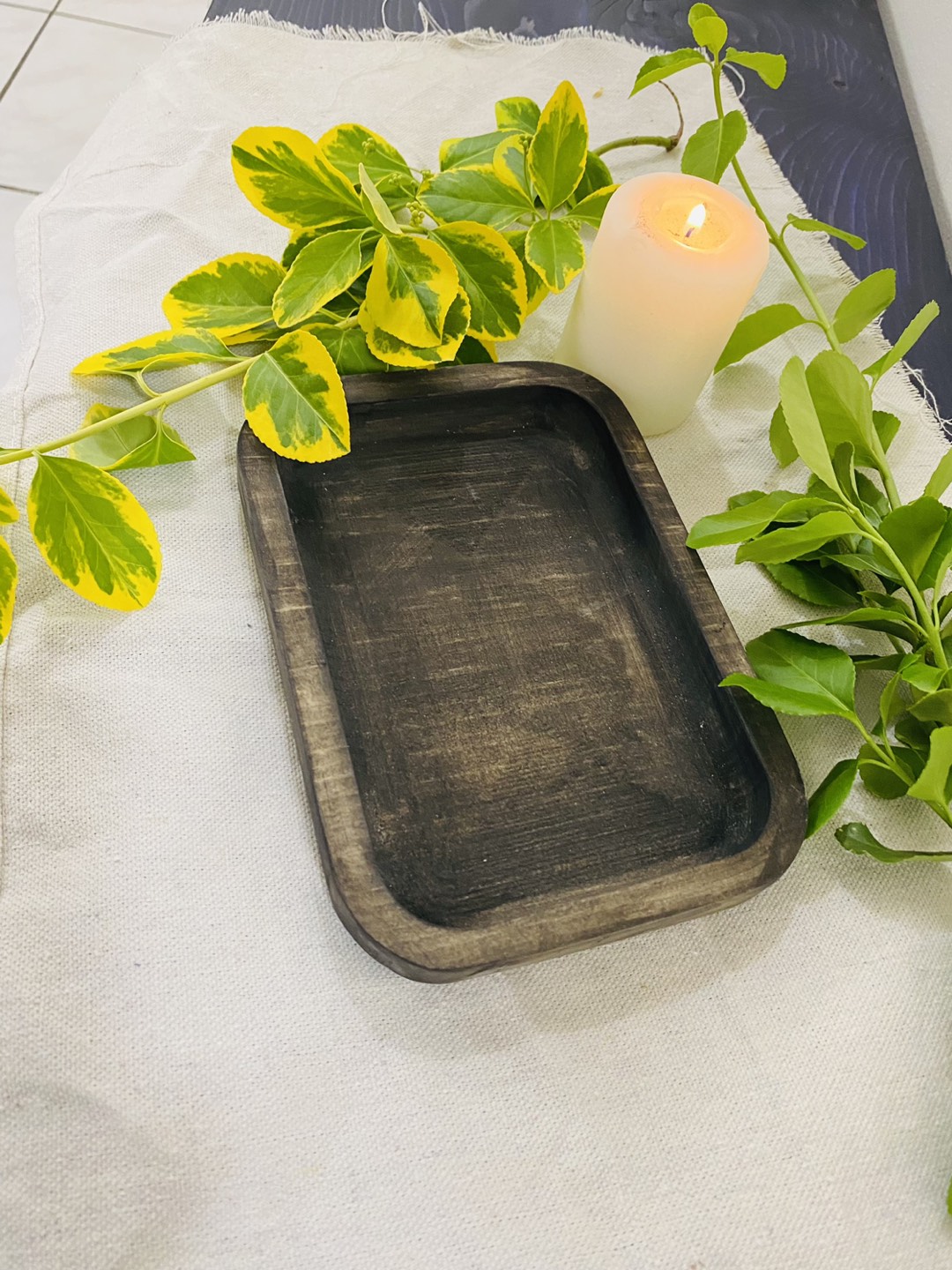 Wooden tray - photo 4