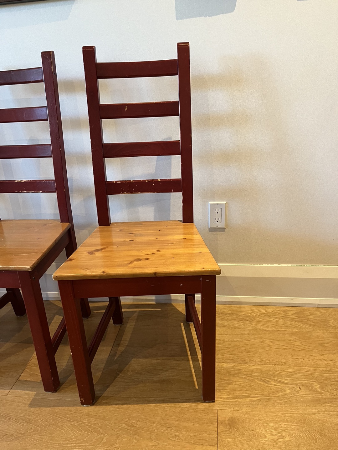 Wooden Dinning Chairs - set of 6 - photo 4