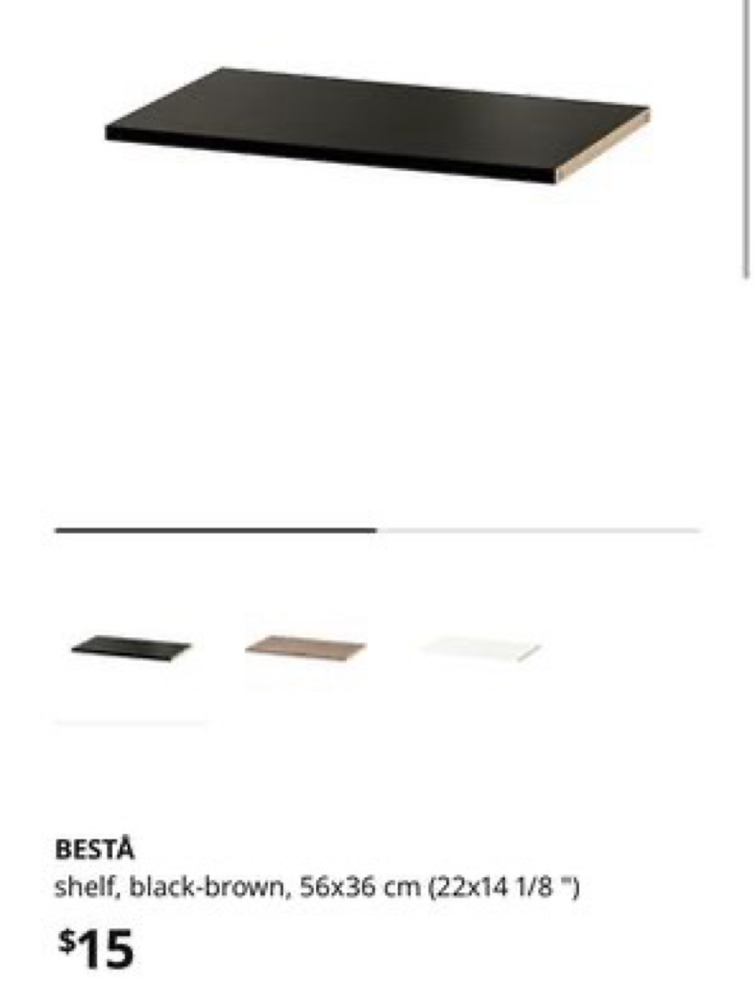 Ikea Besta shelves - photo 3