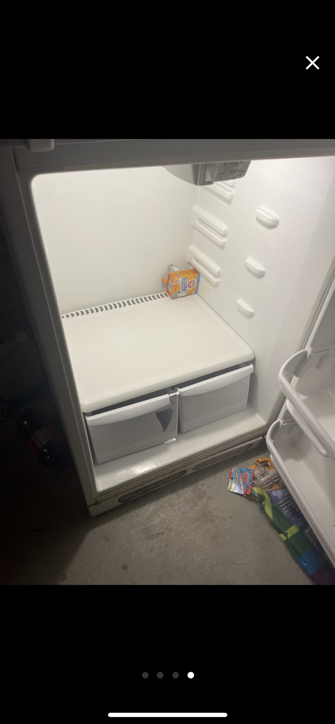 Moving Sale: Fridge with Freezer Sale