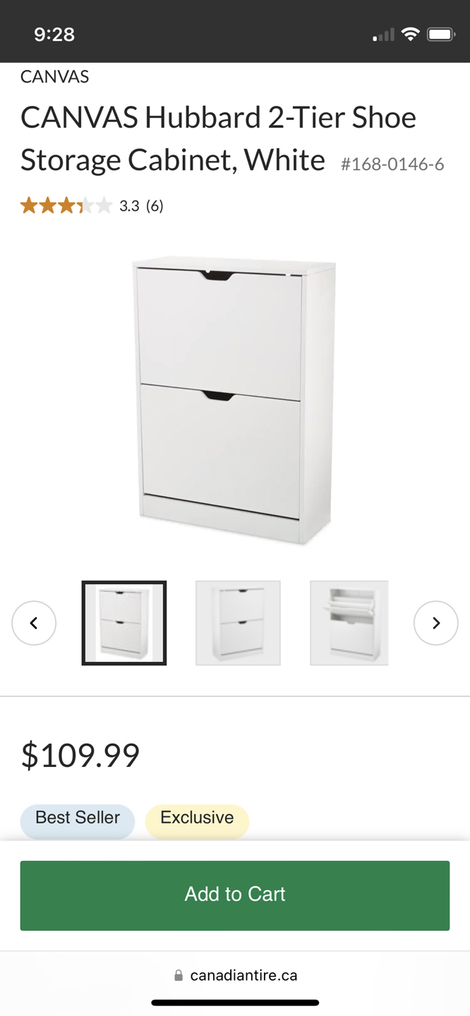 Shoe storage 2-tier - photo 5