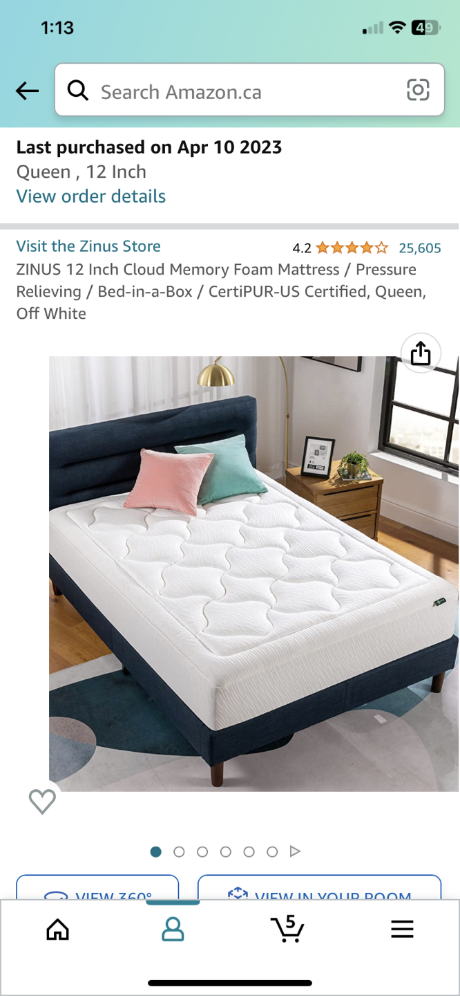 Bed and Mattress - photo 5