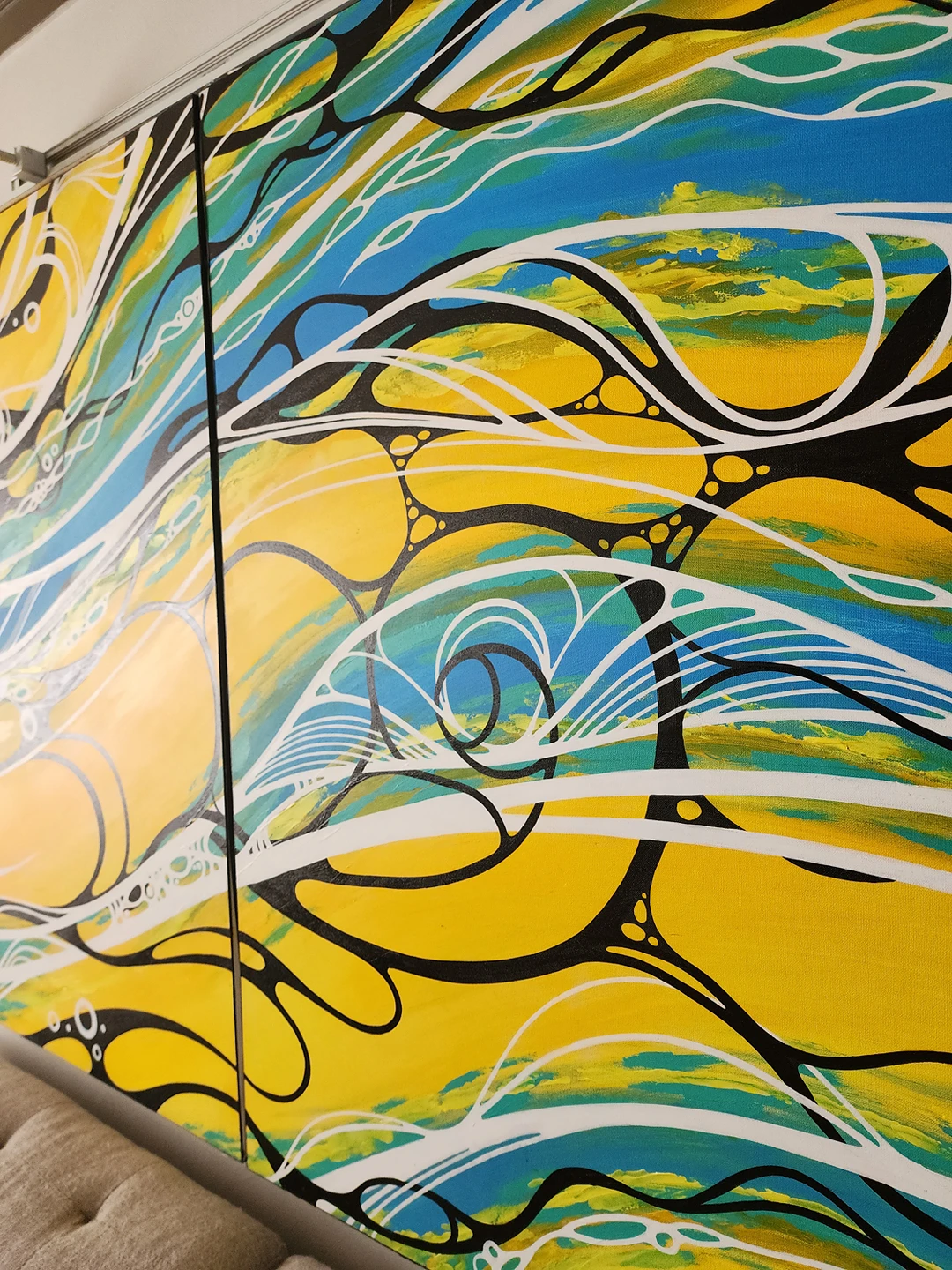 Abstract Wall Art for Living Room