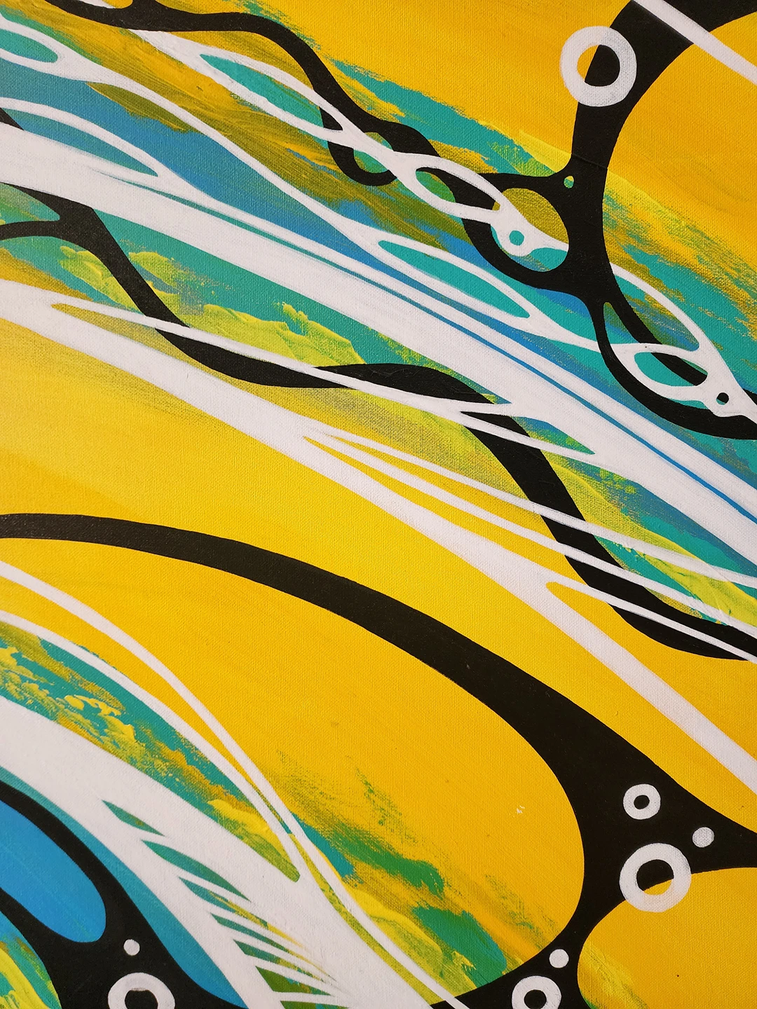 Abstract Wall Art for Living Room - photo 2