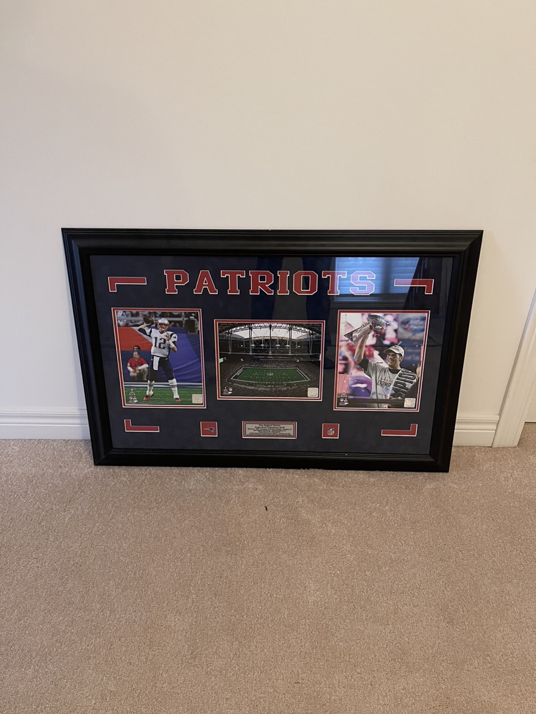 New England Patriots Tom Brady sports memorabilia
