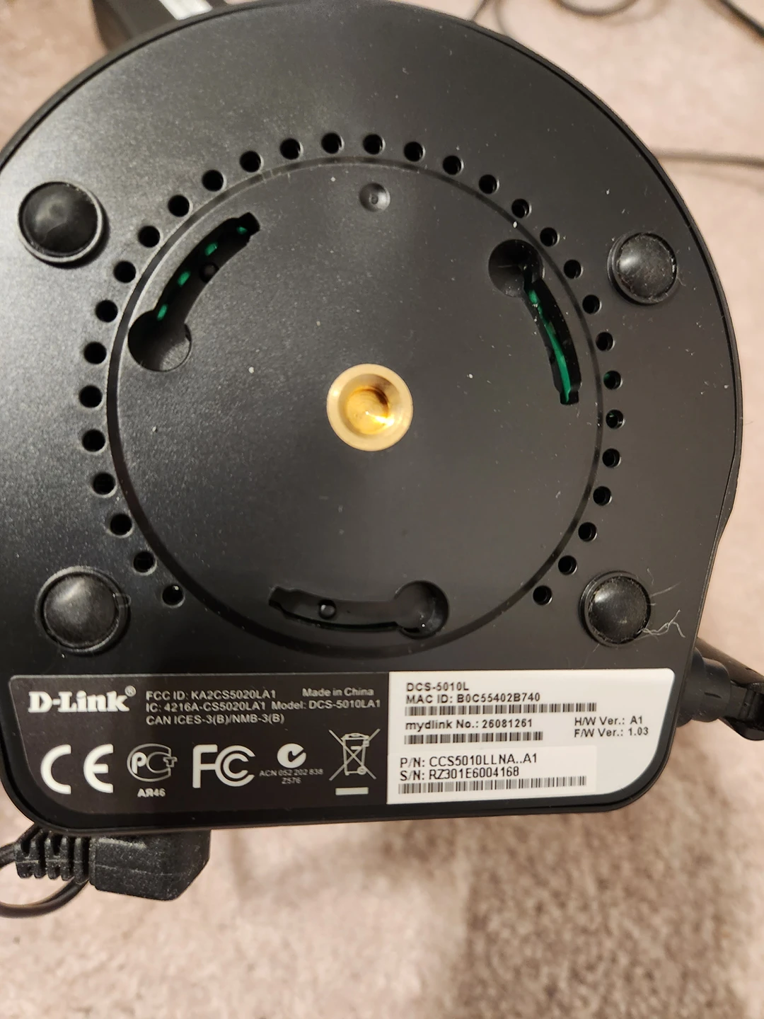 Dlink indoor WiFi camera with night vision - photo 2