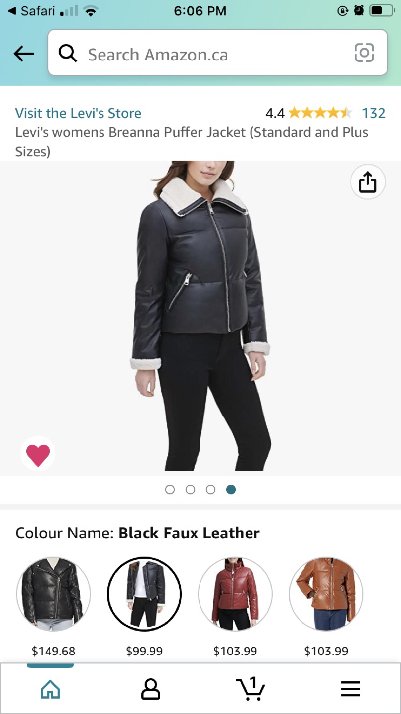 XL | Levi Strauss Womens Breanna Puffer Jacket