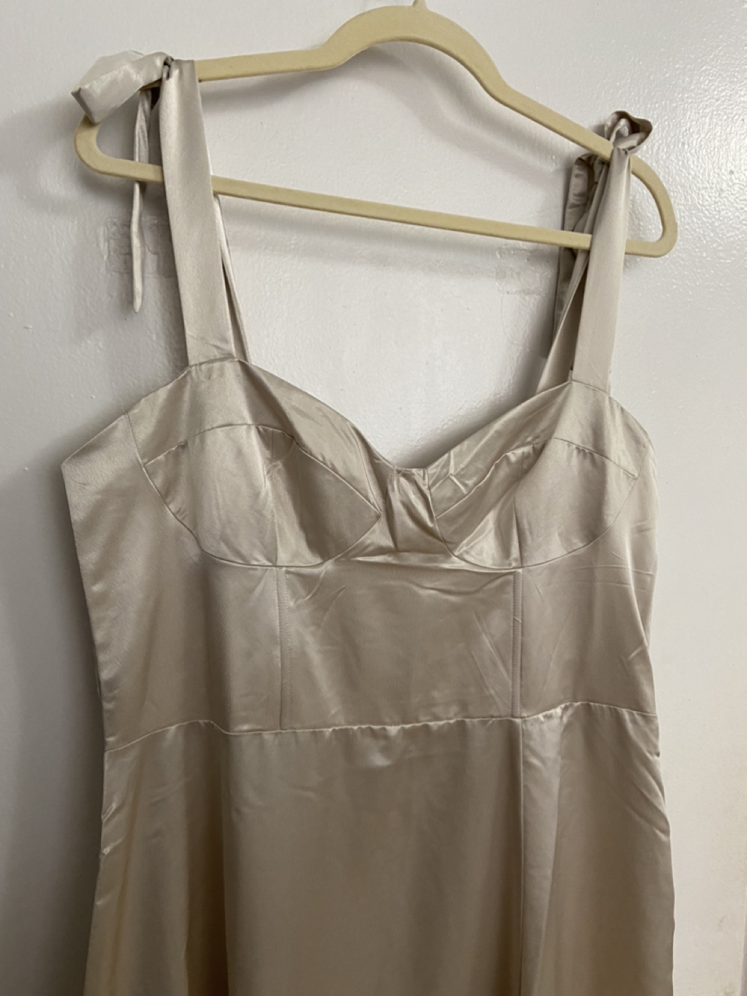 H&M Tie-Strap Bustier-style dress - Large thumbnail