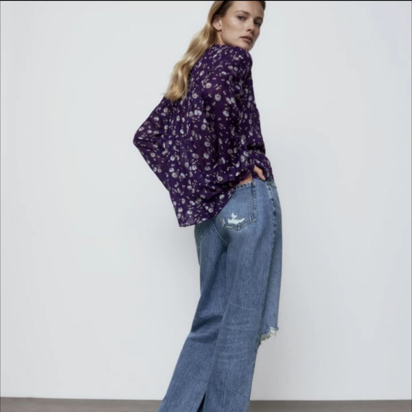 Zara Floral Shirt - photo 3