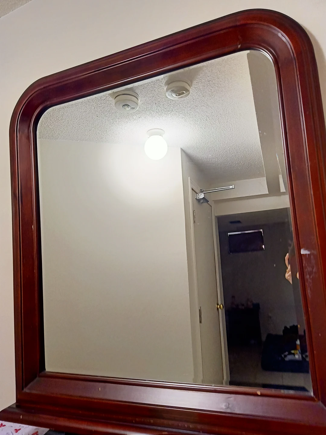 Wooden Mirror: moving sale