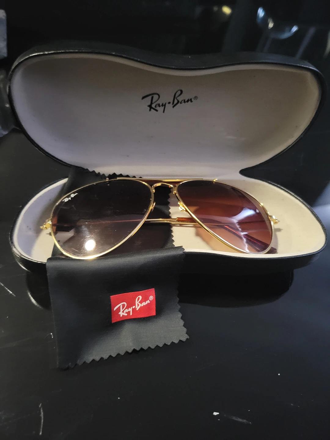 Ray Ban Sunglasses with Case