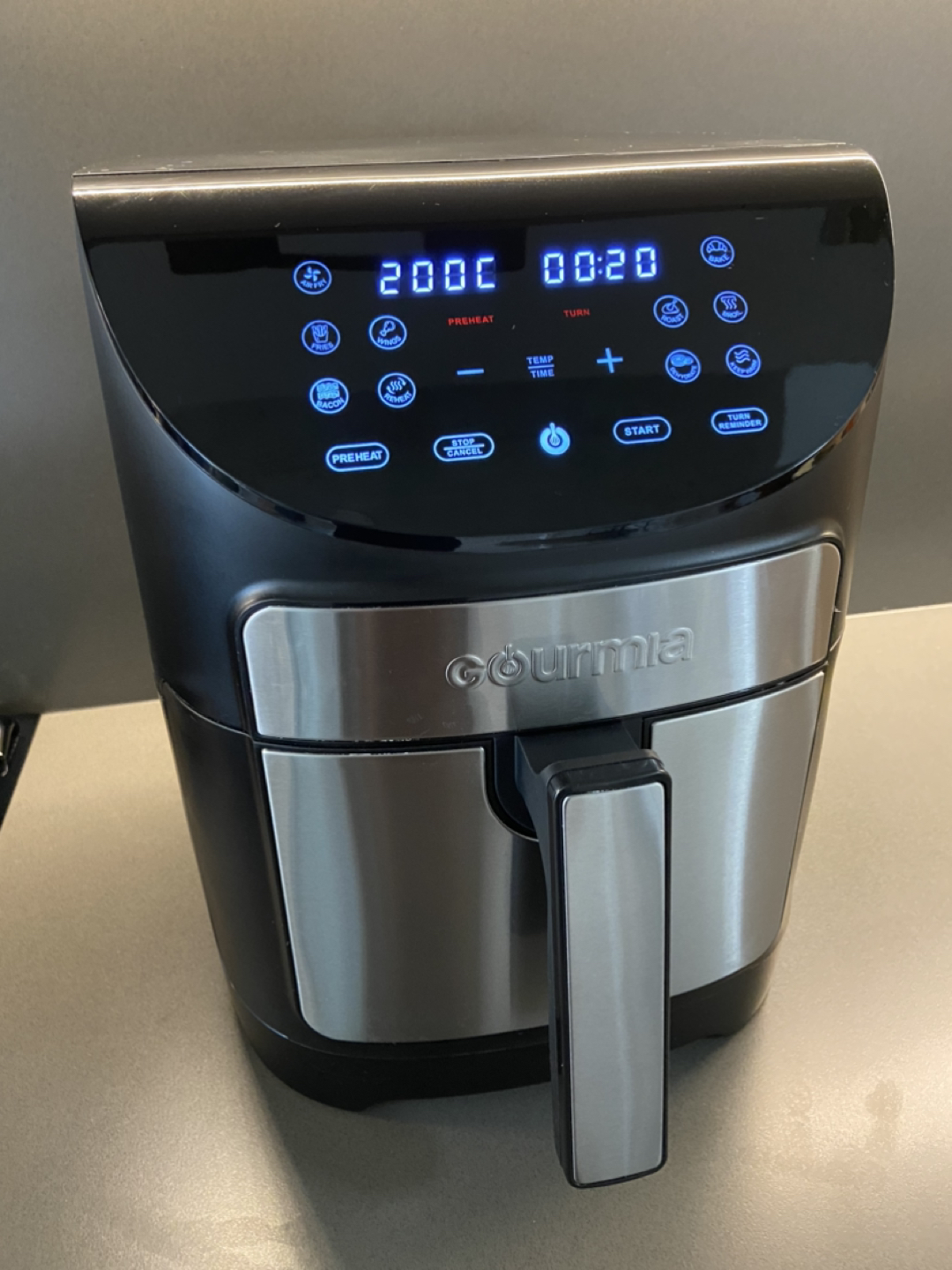Gourmia Digital Air Fryer With Preheat & Turn Reminder (6.7L)