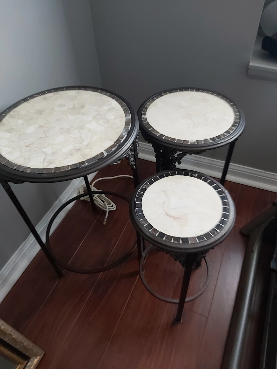 marble tables