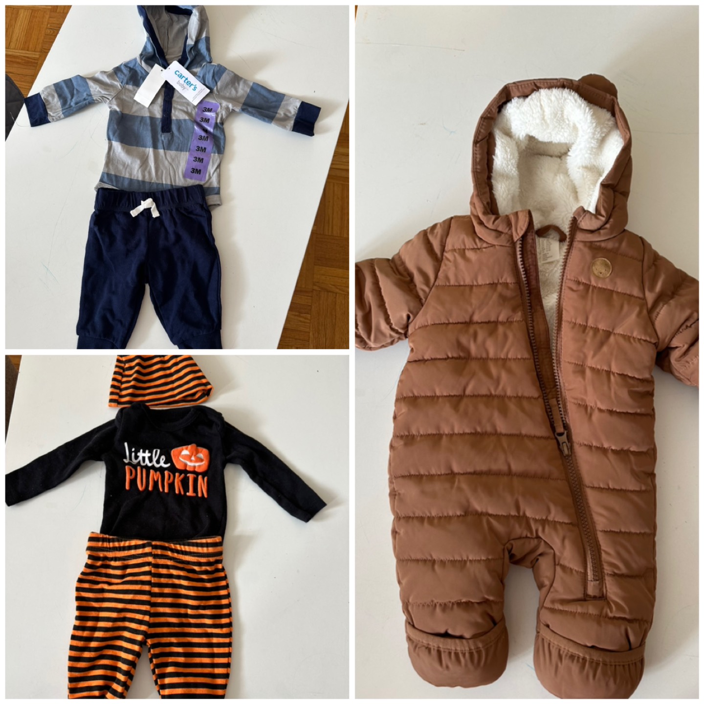 Baby boy clothes 0-3 months old - photo 2