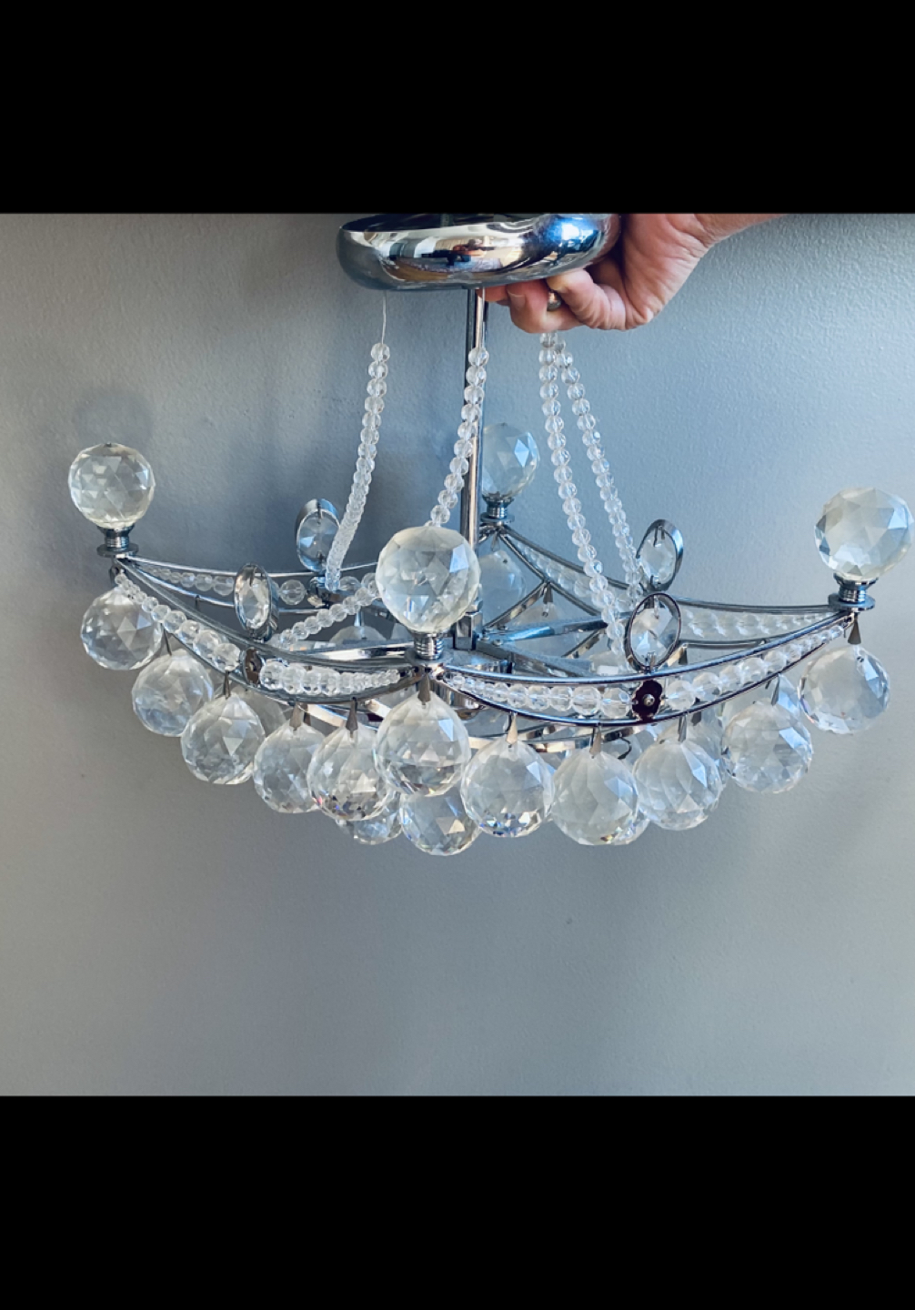 Crystal chandelier