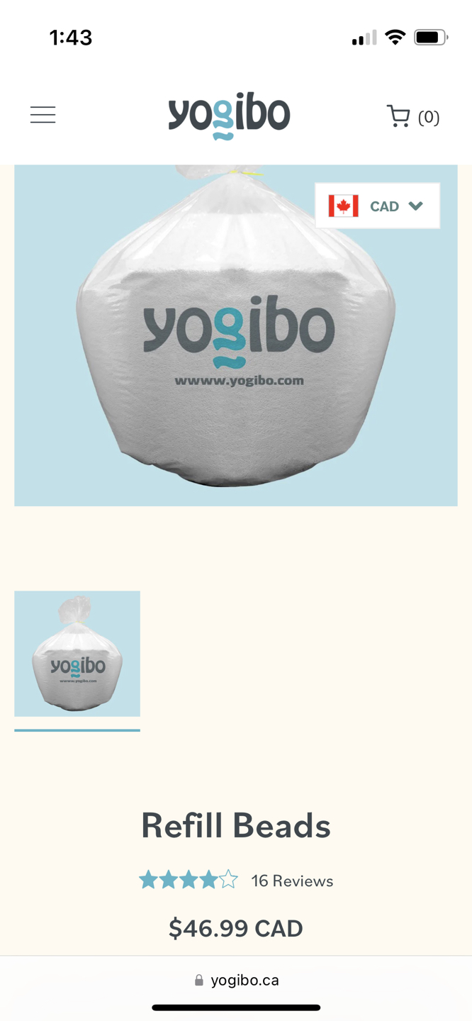 Yogibo MAX beanbag sofa image indicator(4)