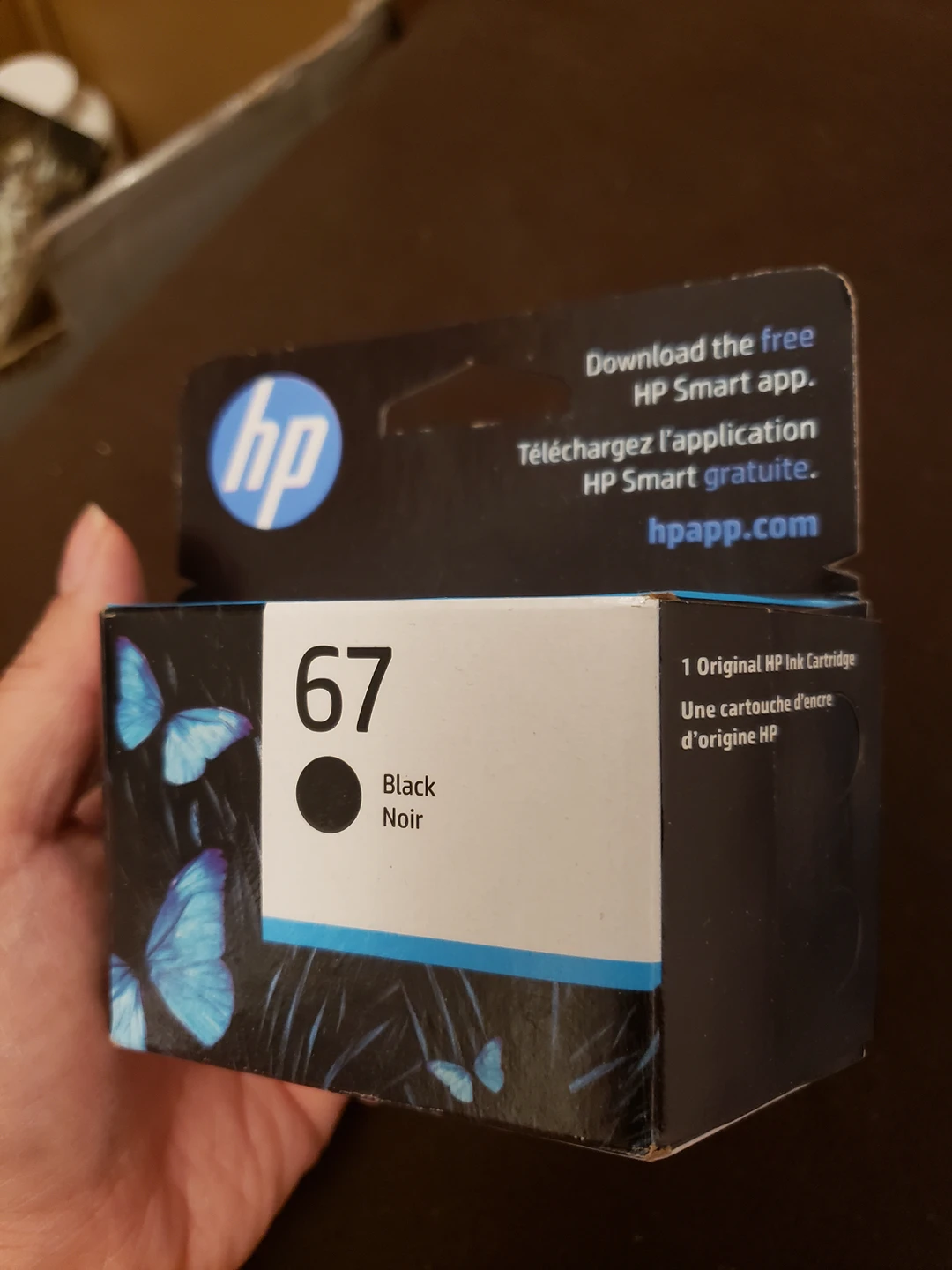 black hp ink cartridge thumbnail