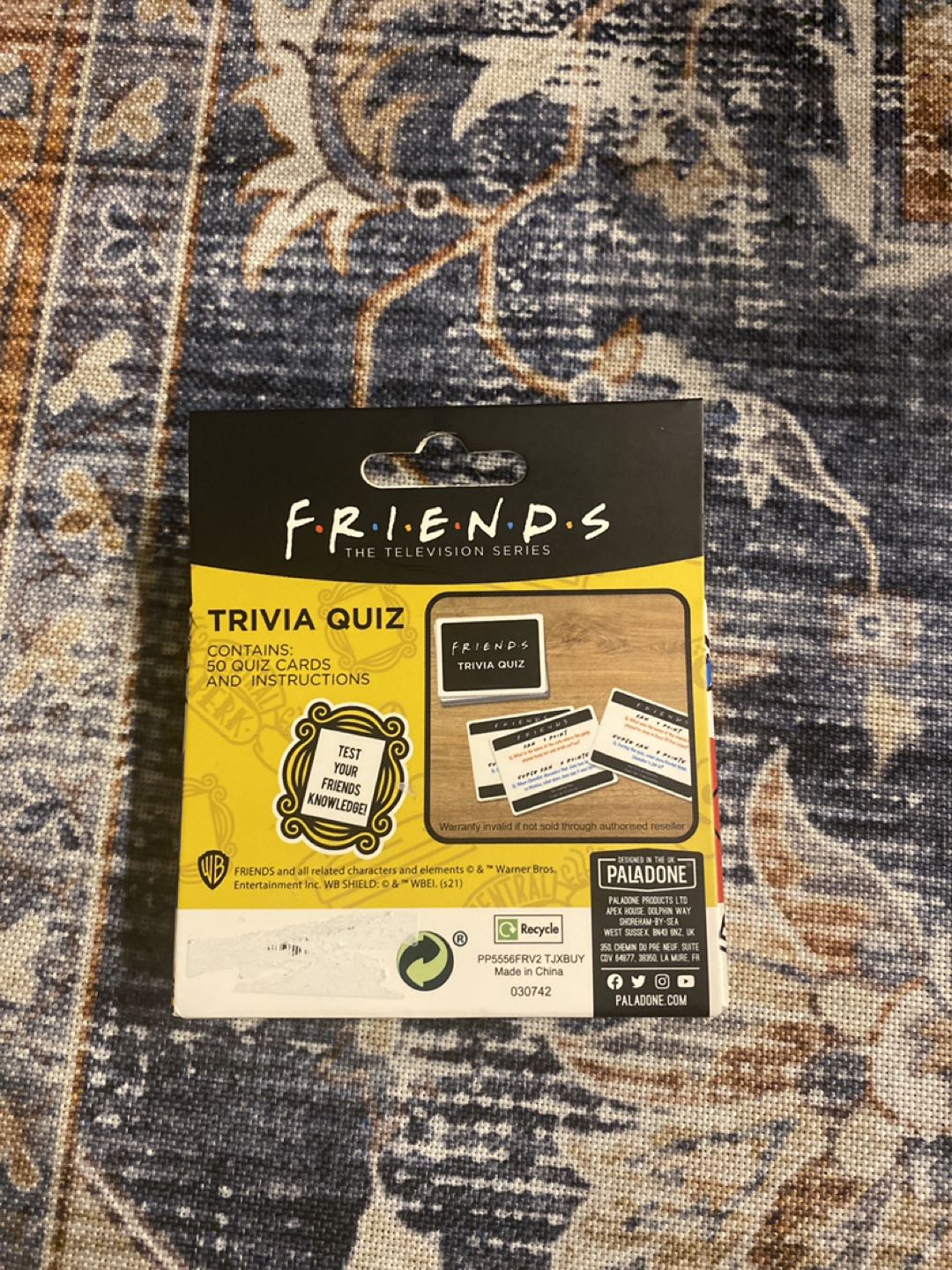 Friends TV Show trivia card game image indicator(2)