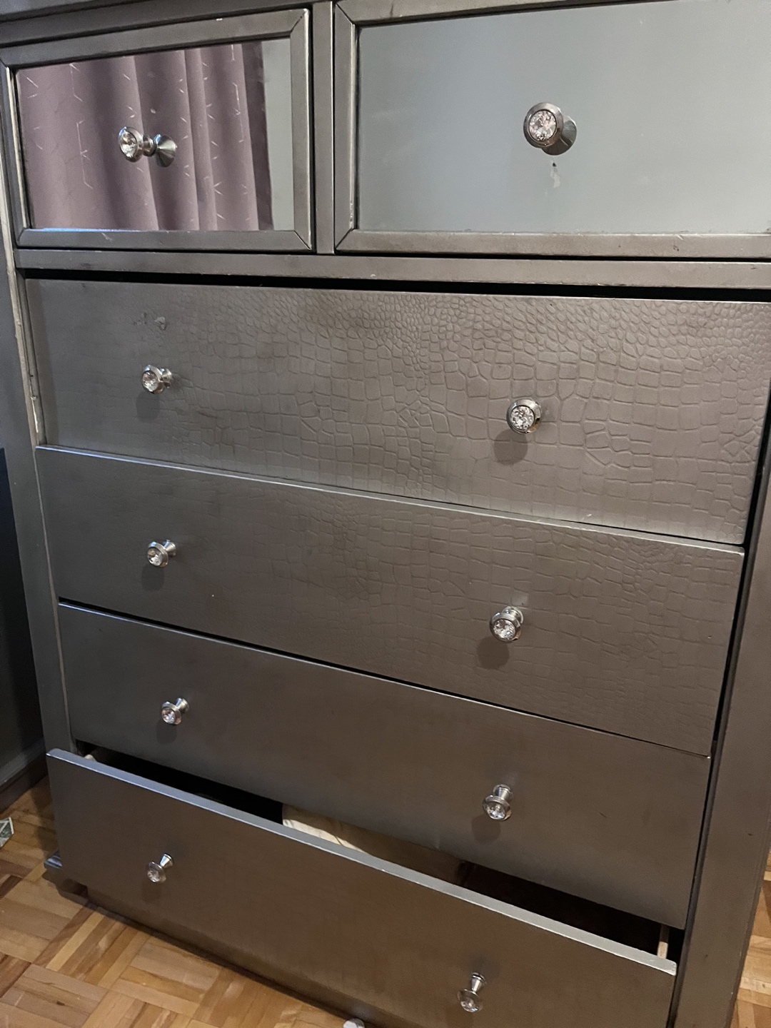 Brick Glam Dresser and Night Stand - photo 3