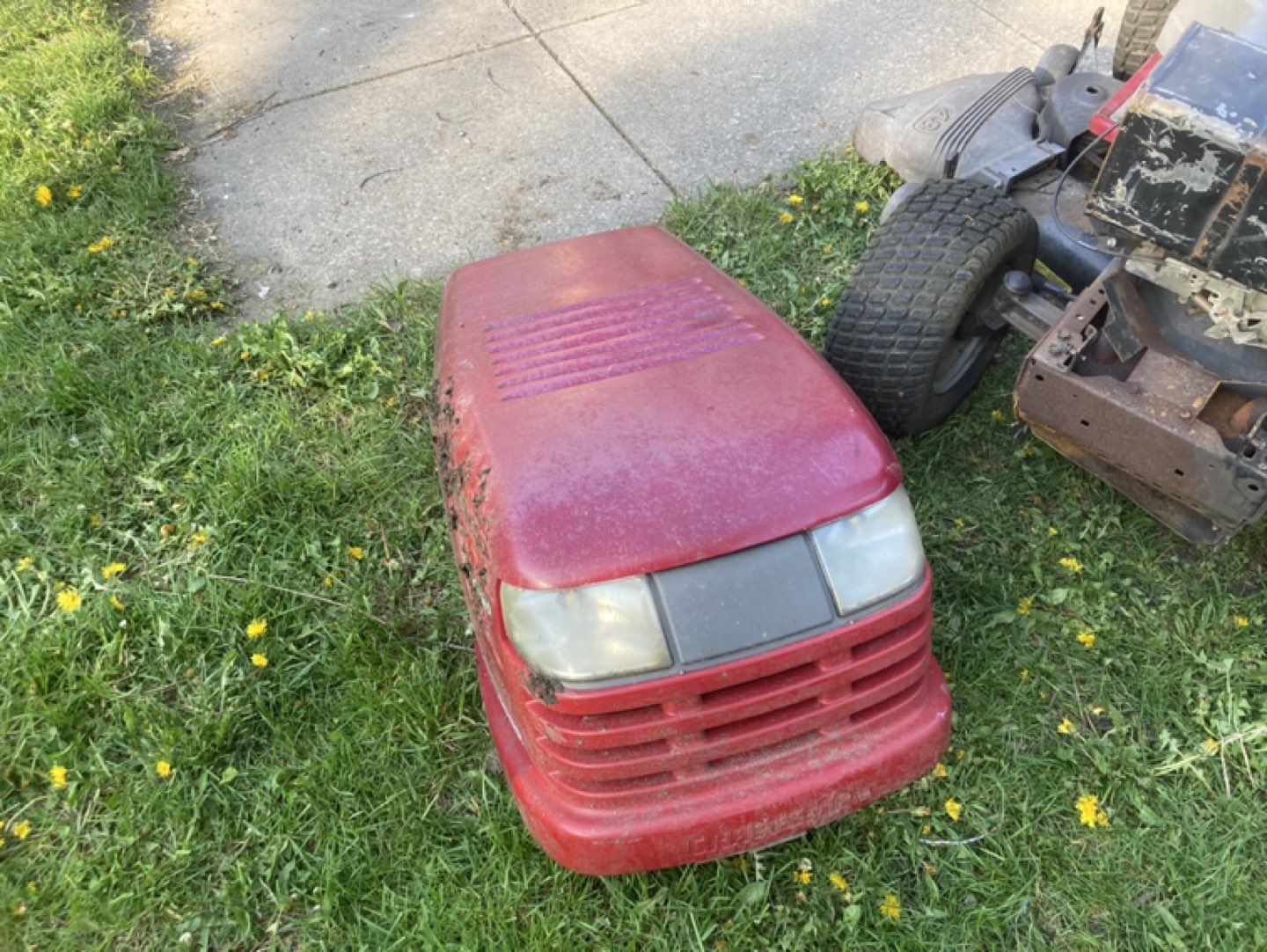 Sears 24V twin liquid cooled gas tractor - photo 2