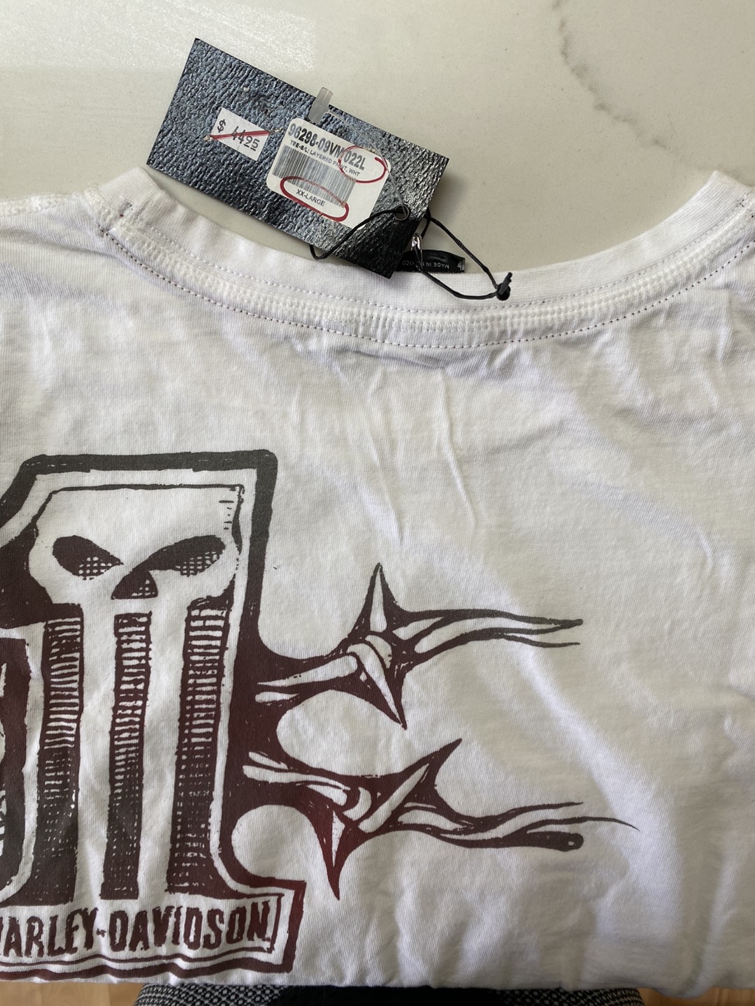 2008 #1HD Harley Davidson 2XL Never Worn with Tags collector image indicator(7)