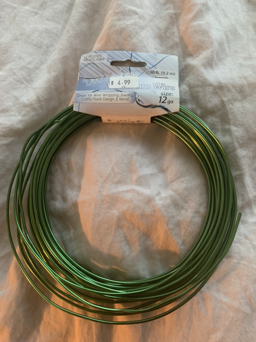 #freecycle aluminum wire for jewelry wrapping and other crafts thumbnail