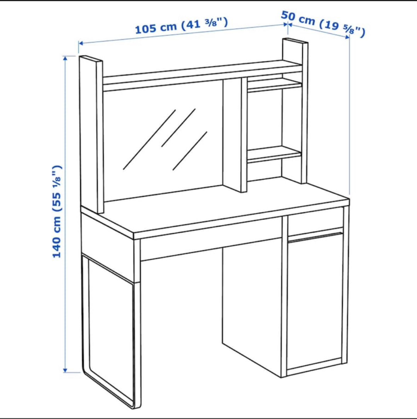 IKEA MICKE DESK - photo 5