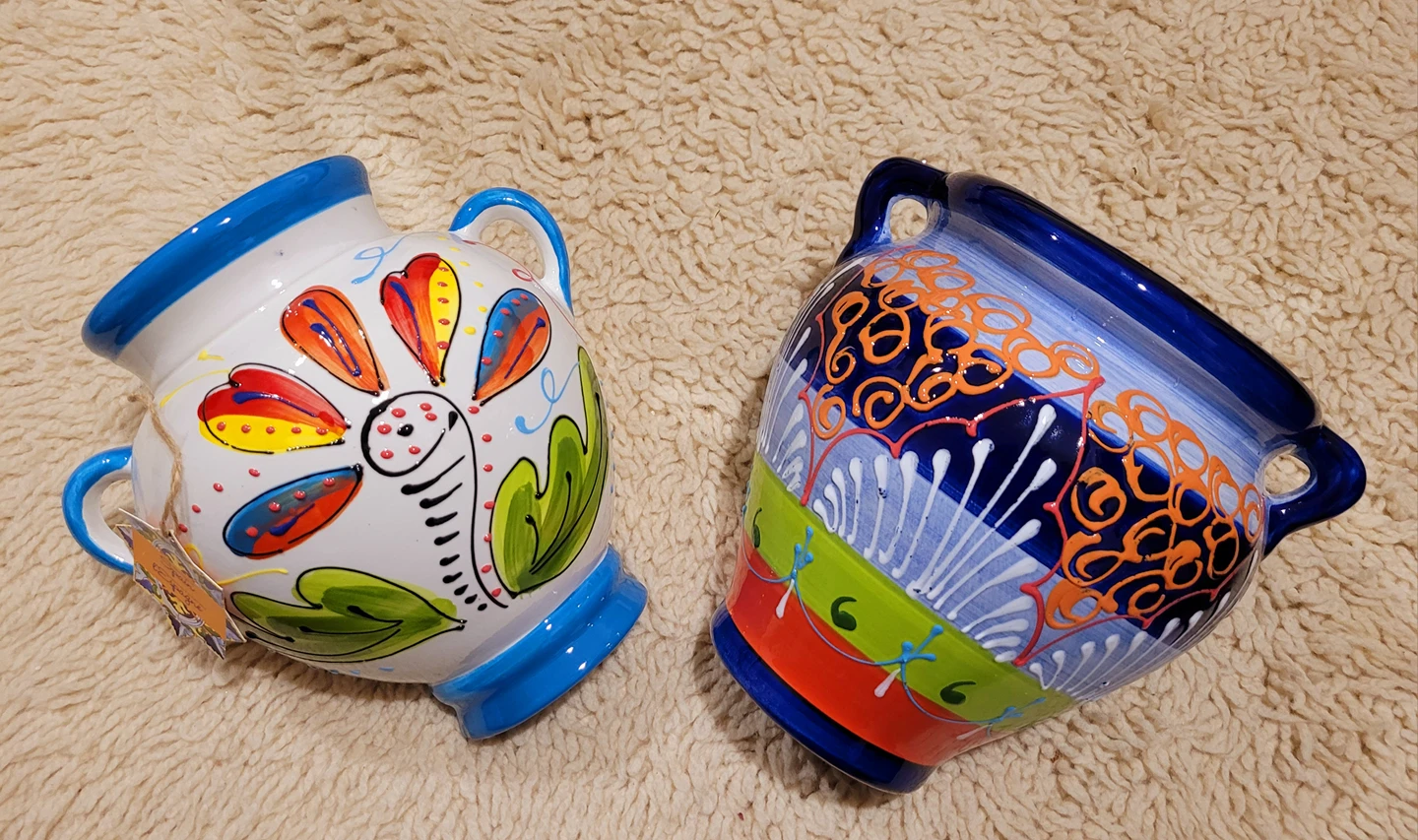 🌱Spanish Ceramic Pots 2 for $13 - photo 2