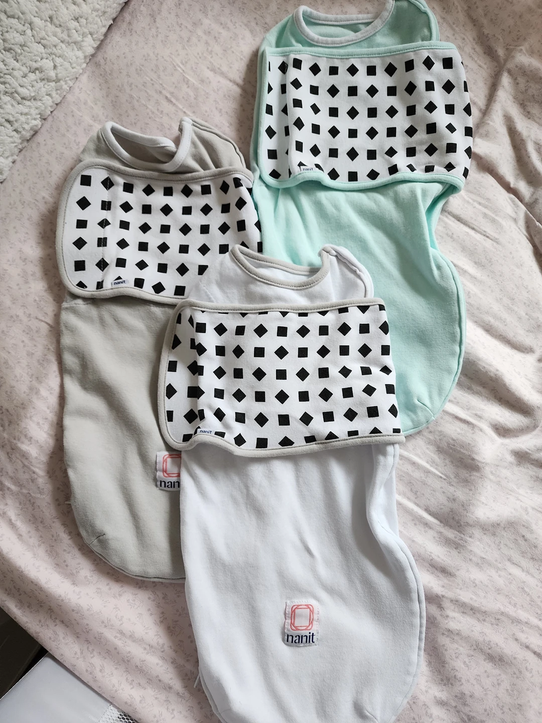 Nanit 0-3M swaddle sleepsacks