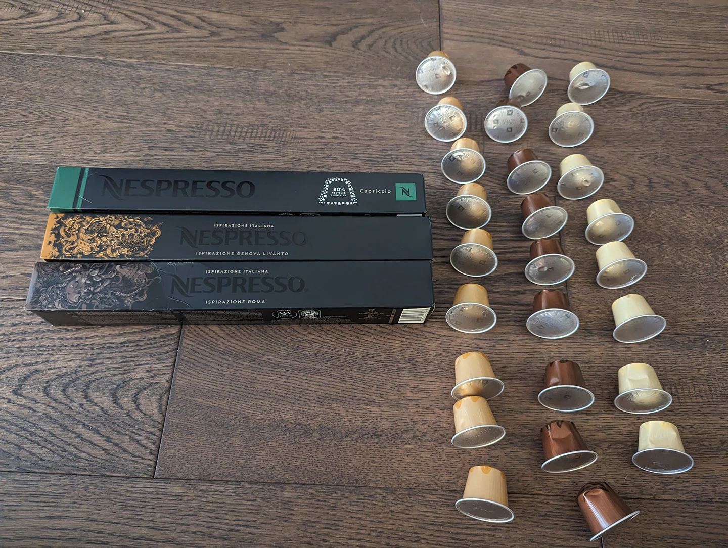 Original Nespresso Capsules X 56