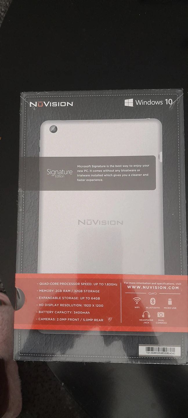 New - NūVision Full HD PC Tablet image indicator(2)