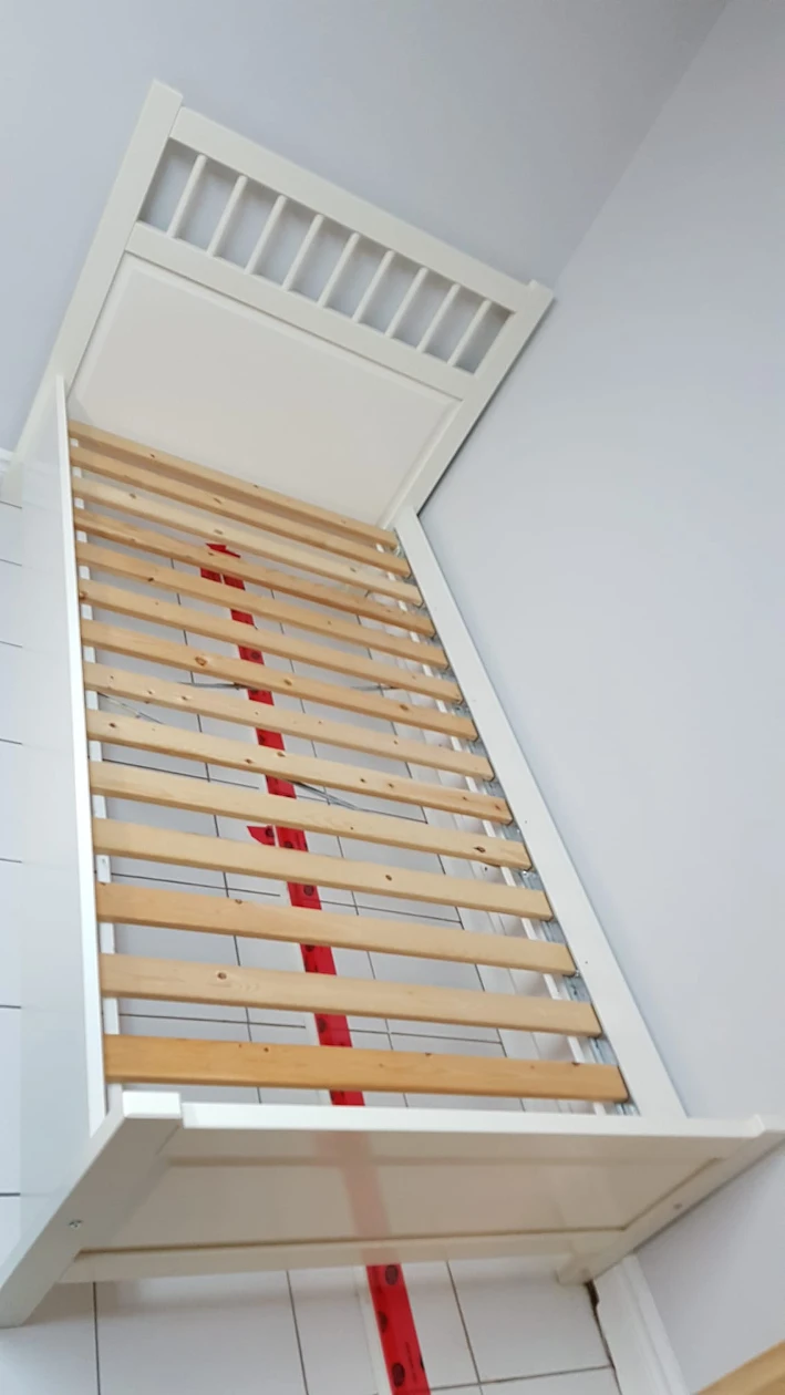 IKEA twin white bed frame - photo 3