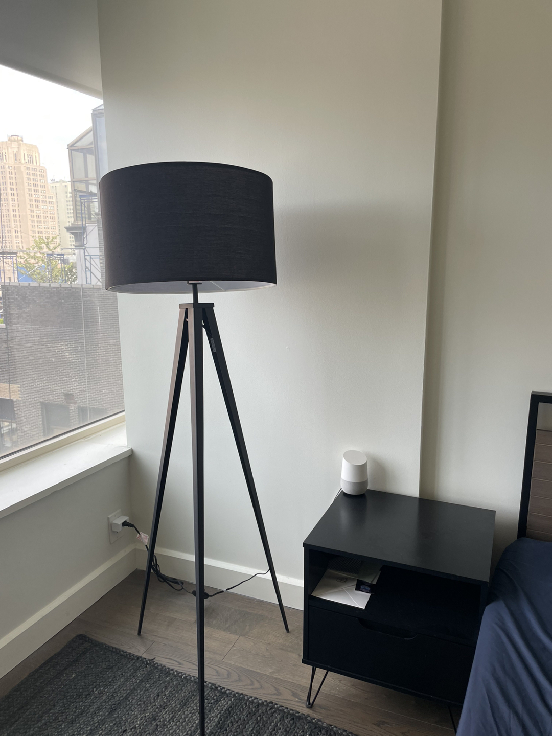 Tripod Black Floor Lamp - photo 2