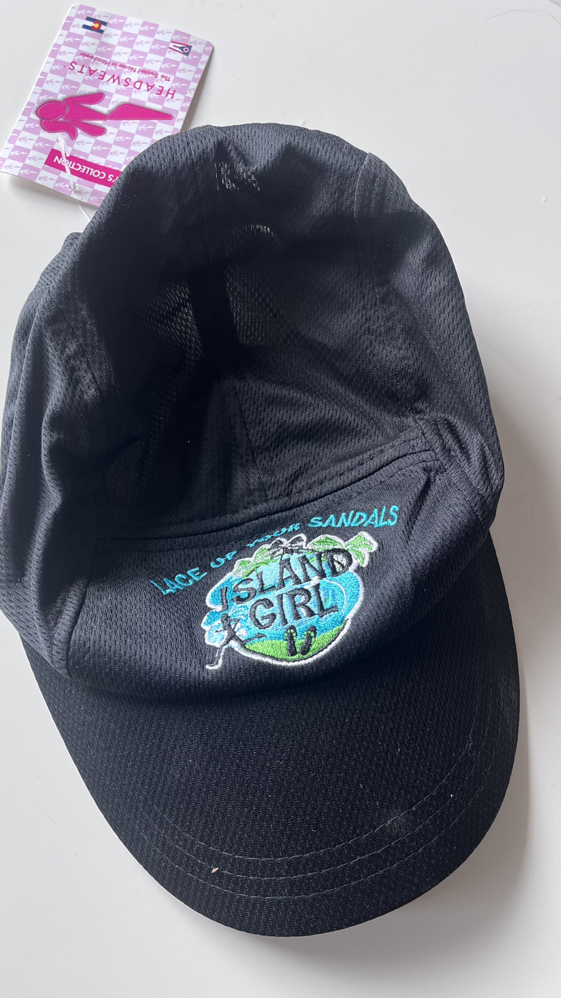 Free black athletic hat thumbnail
