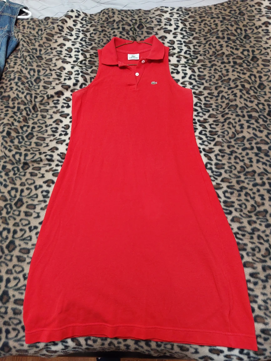 Lacoste sports summer cotton dress size S thumbnail
