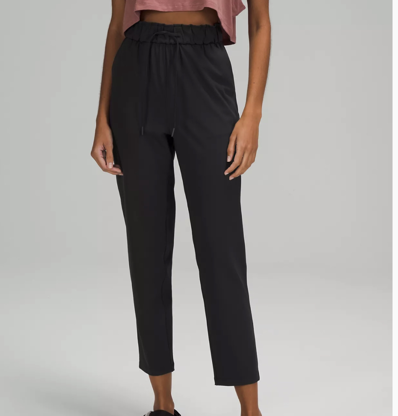 Lululemon Stretch High Rise Pant Size 10 Black