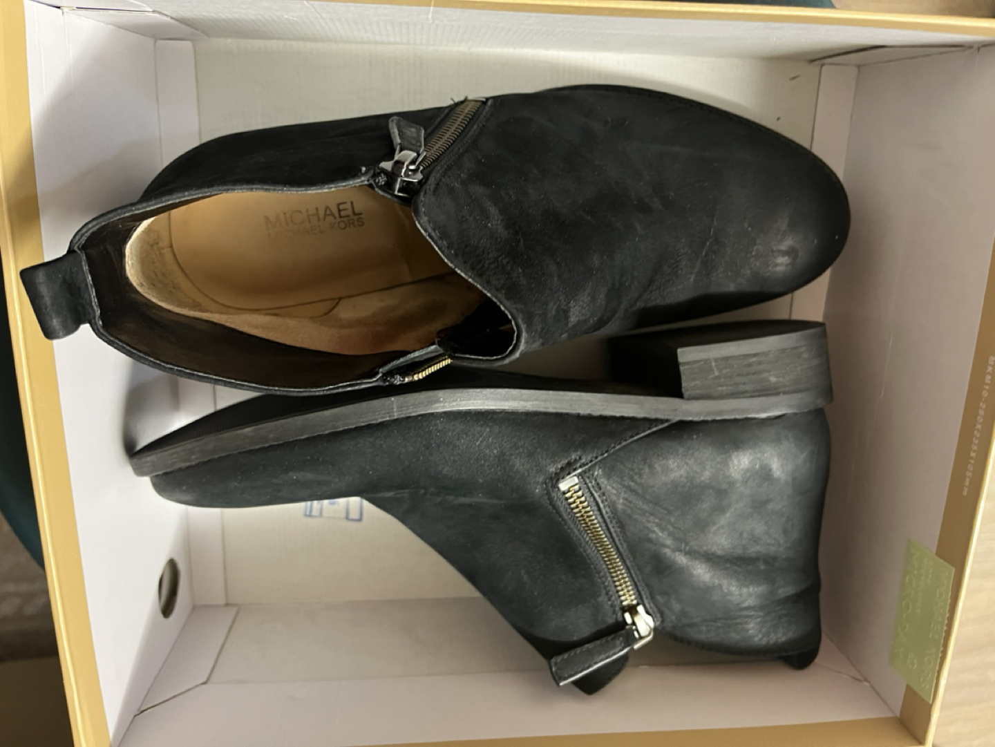 MK Leather Ankle Boots - photo 2