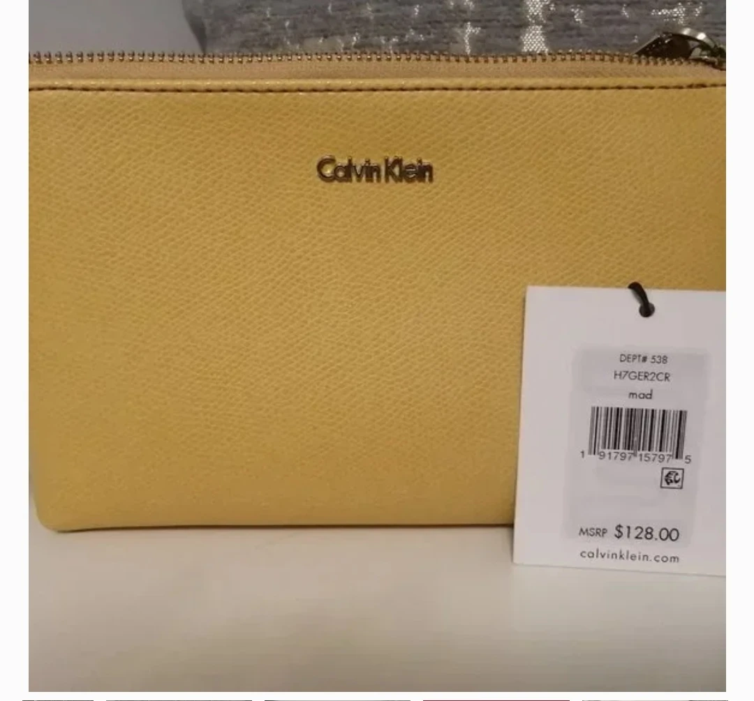Beautiful Crossbody Bag Yellow Calvin Klein