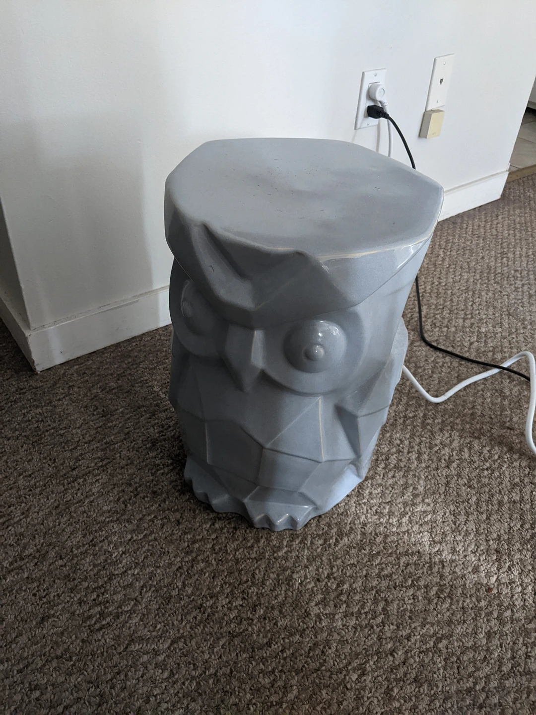 Urban Barn ceramic owl decor piece