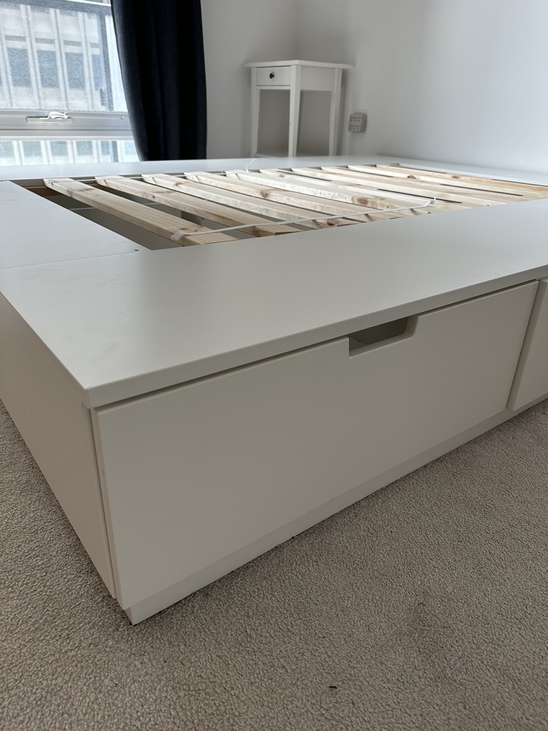 IKEA Queen Bed frame with storage, NORDLI - photo 3