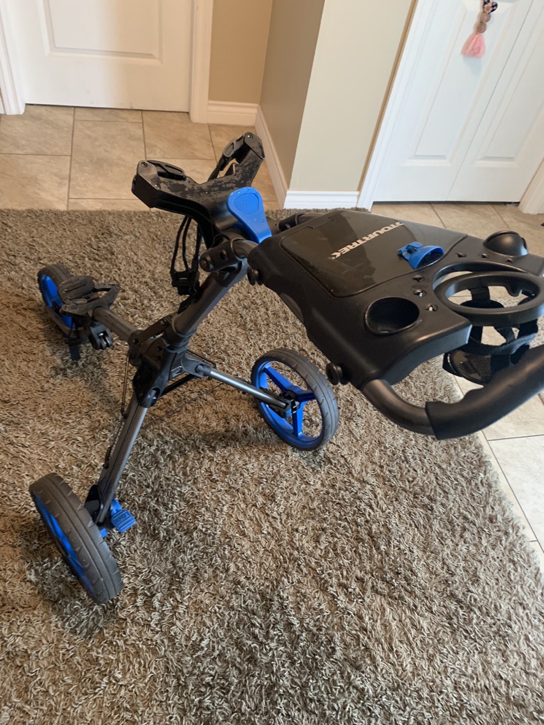 Tour Trek Cube push pull golf cart