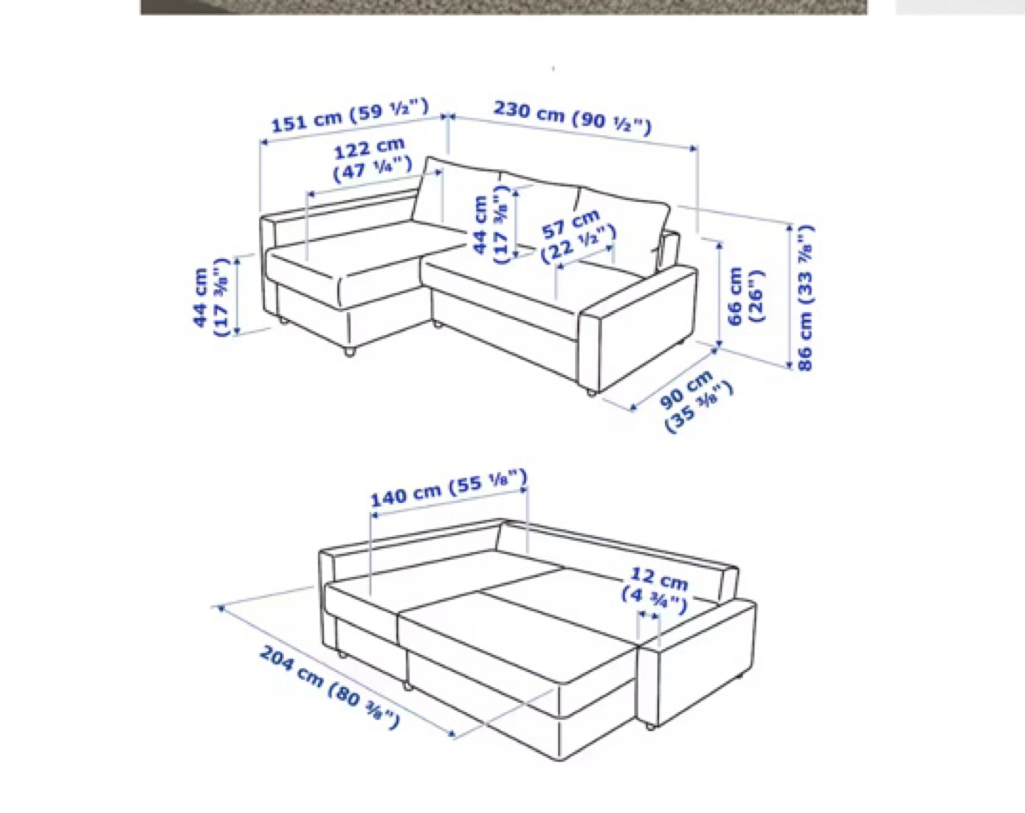 Sofa bed with storage - photo 4