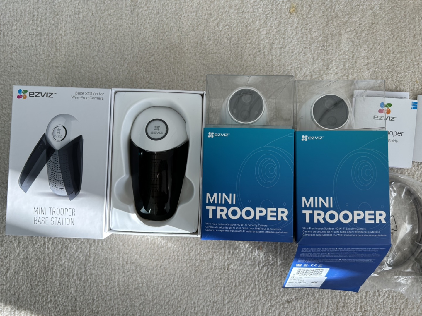 Ezviz mini troopers HD Wifi home security camera thumbnail